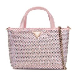 Torebka Guess. Czerwone kopertówki Guess, z aplikacjami, wizytowe, bez dodatków. Za 589.99 zł.