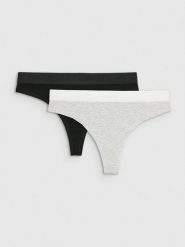 4F Bielizna stringi (2-pack) damskie - multikolor L. Stringi 4f, bez wzorów. Za 49.99 zł.