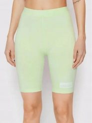 SPODENKI DAMSKIE LEGGINSY KRÓTKIE KOLARKI ELLESSE KRÓTKIE KOLOR ZIELONY. Zielone legginsy Ellesse, bez wzorów, z bawełny, eleganckie, krótkie. Za 84.62 zł.