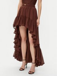 Guess Spódnica maxi 5GGD34 7317A Brązowy Regular Fit. Brązowe spódnice Guess, z aplikacjami, z bawełny, maxi. Za 779.99 zł.
