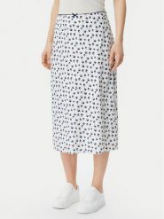 Tommy Jeans Spódnica midi DW0DW20272 Écru Regular Fit. Spódnice Tommy Jeans, xxs, bez wzorów, z jeansu, midi. Za 249.99 zł.