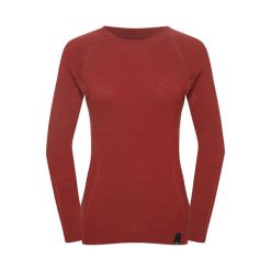 Koszulka termoaktywna damska Fjord Nansen Oxiva Merino LS. Czerwone bielizna termoaktywna damska Fjord Nansen, bez wzorów, bez ramiączek. Za 184.99 zł.