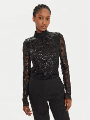 ViCOLO Body TS0270 Czarny Slim Fit. Czarne body i gorsety ViCOLO, bez wzorów, z syntetyku, bez ramiączek. Za 279.99 zł.