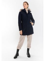Northwood Parka "Arina" w kolorze granatowym rozmiar: L. Niebieskie płaszcze Northwood, l, bez wzorów, bez kaptura. Za 308.91 zł.