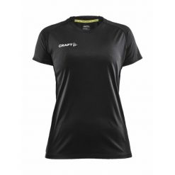 Koszulka sportowa damska Craft 1910143999000. Czarne t-shirty sportowe Craft, s, bez wzorów, z materiału, bez ramiączek, do biegania. Za 176.00 zł.