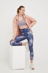 4F legginsy do jogi damskie kolor czarny wzorzyste. Fioletowe legginsy 4f, bez wzorów, ze skóry. W wyprzedaży za 104.99 zł.