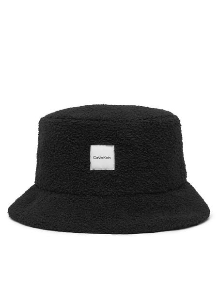 Calvin Klein Kapelusz Boucle LV04F5055G Czarny. Czarne kapelusze Calvin Klein, bez wzorów, z poliesteru. Za 219.99 zł.