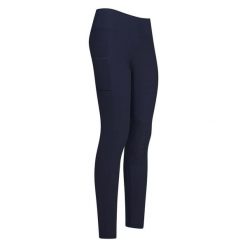 Damskie legginsy jeździeckie o średniej przyczepności Imperial Riding Sofia. Czerwone legginsy IMPERIAL RIDING, bez wzorów, z jersey. Za 267.55 zł.