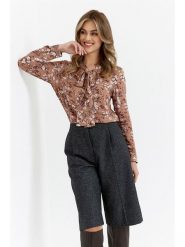 Stylove Bermudy w kolorze antracytowym rozmiar: L. Czarne szorty Stylove, bez wzorów, z wełny. Za 232.23 zł.