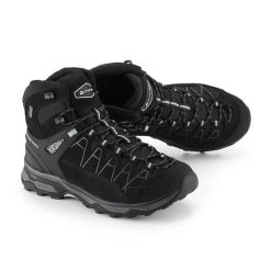 Buty turystyczne skórzane unisex Alpine Pro Vete. Czarne buty trekkingowe Alpine Pro, bez zapięcia. W wyprzedaży za 549.00 zł.