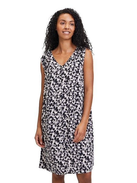 BETTY & CO Sukienka w kolorze biało-czarnym rozmiar: 36. Białe sukienki Betty & Co, bez wzorów, bez kołnierzyka, bez ramiączek, midi. Za 57.06 zł.