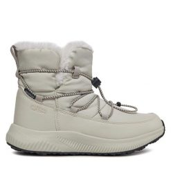 Śniegowce CMP. Brązowe śniegowce CMP, bez wzorów, bez zapięcia. Za 399.99 zł.