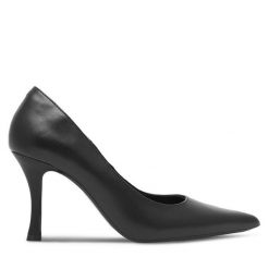 Szpilki Lasocki. Czarne szpilki Lasocki, bez wzorów, bez obcasa, na szpilce, bez zapięcia. Za 229.99 zł.