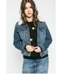 LEE RIDER JACKET DAMSKA KURTKA JEANSOWA GREEN UNPATCHED L58ZKTNX. Zielone kurtki Lee, l, bez wzorów, z jeansu, bez kaptura. Za 309.99 zł.