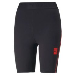 Szorty Sportowe Damskie Puma X Vogue. Czarne szorty sportowe Puma, z aplikacjami, z elastanu. Za 175.64 zł.