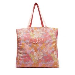 Torebka Roxy. Czerwone shopper bag Roxy, bez wzorów, bez dodatków. Za 119.99 zł.