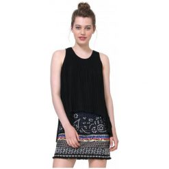 Desigual Top Damski Samantha Xs Czarny. Topy marki Desigual. W wyprzedaży za 224.00 zł.