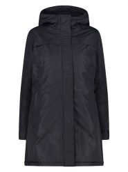 CMP Parka w kolorze czarnym rozmiar: 36. Czarne płaszcze CMP, bez wzorów, z tkaniny, bez kaptura. Za 346.18 zł.