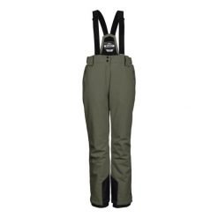 Spodnie narciarskie damskie Killtec KSW 249. Zielone spodnie narciarskie Killtec, bez wzorów, z materiału, narciarskie. Za 469.99 zł.