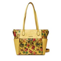 Torebka Laura Vita. Brązowe torebki klasyczne LAURA VITA, bez wzorów, klasyczne, bez dodatków. Za 249.99 zł.