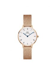 Daniel Wellington Zegarek Petite Roman Numerals Melrose DW00100681 Złoty. Żółte, analogowe zegarki Daniel Wellington, złote. Za 519.99 zł.