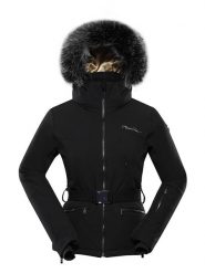 Alpine Pro Kurtka narciarska "Dowela" w kolorze czarnym rozmiar: XXL. Czarne kurtki narciarskie Alpine Pro, m, bez wzorów, z tkaniny, bez kaptura, narciarskie. Za 697.85 zł.