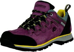 Damskie buty turystyczne wodoodporne z membraną i zamszem. Fioletowe buty trekkingowe GUGGEN MOUNTAIN, bez wzorów, z gumy, bez zapięcia, trekkingowe. Za 407.74 zł.