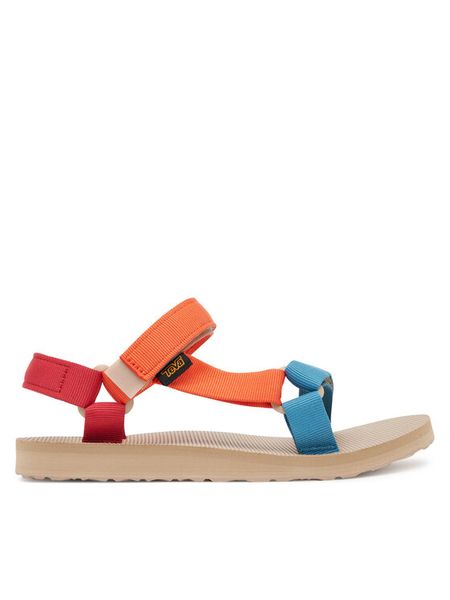 Teva Sandały Original Universal 1003987 Kolorowy. Sandały Teva, bez wzorów, z materiału, bez obcasa, na płaskiej podeszwie, bez zapięcia. Za 299.99 zł.