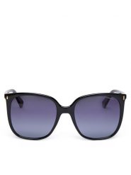 Polaroid Okulary przeciwsłoneczne PLD 6218/S/X Czarny. Czarne okulary przeciwsłoneczne Polaroid, bez wzorów, z tworzywa sztucznego, plastikowe. Za 169.99 zł.