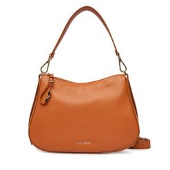 Torebka Coccinelle. Brązowe torebki klasyczne Coccinelle, bez wzorów, klasyczne, bez dodatków. Za 1,269.00 zł.