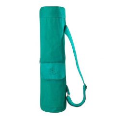 Torba Na Matę Do Jogi Z Logo Na Pasku Jeden Rozmiar. Niebieskie torby sportowe Gaiam, bez wzorów, z bawełny, na ramię. Za 270.99 zł.
