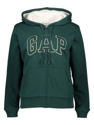 GAP Bluza w kolorze ciemnozielonym rozmiar: L. Zielone bluzy GAP, l, bez wzorów, bez kaptura. Za 159.95 zł.