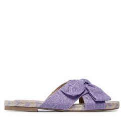 Espadryle Jenny Fairy. Fioletowe espadryle Jenny Fairy, bez wzorów, bez obcasa. Za 89.99 zł.
