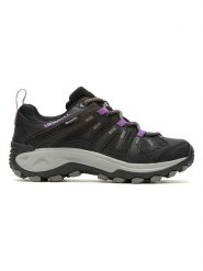 Merrell Buty turystyczne "Claypool 2" w kolorze czarno-fioletowym rozmiar: 40. Czarne buty trekkingowe Merrell, z gore-texu, bez zapięcia. Za 339.00 zł.