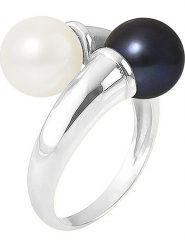 Mitzuko Srebrny pierścionek z perłami rozmiar: 56. Szare pierścionki Mitzuko, z perłą, srebrne. Za 448.99 zł.