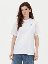 HUGO T-Shirt Vintage 50518139 Biały Relaxed Fit. Białe t-shirty Hugo, m, bez wzorów, z bawełny, vintage, bez kołnierzyka, bez ramiączek. Za 179.99 zł.