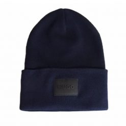 Czapka zimowa Hugo Boss Xevon Beanie Granatowa - 50551508-693. Niebieskie czapki zimowe Boss, bez wzorów, sportowe. Za 240.35 zł.