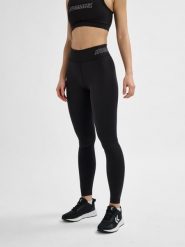 Damskie legginsy Hummel. Zielone legginsy Hummel, bez wzorów, z dżerseju, eleganckie. Za 175.00 zł.