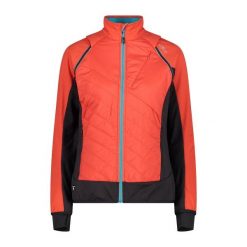 Kurtka damska z odpinanymi rękawami CMP hybrid. Brązowe kurtki przejściowe sportowe CMP, bez wzorów, z softshellu, bez kaptura, trekkingowe. W wyprzedaży za 429.35 zł.
