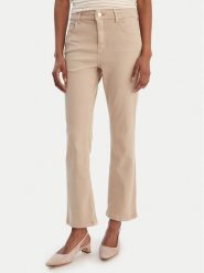 Marella Spodnie materiałowe Sfinge 2615131261 Beżowy Slim Fit. Brązowe spodnie materiałowe Marella, bez wzorów, z bawełny. Za 479.99 zł.