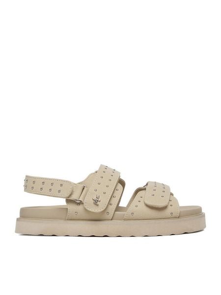 MEXX Sandały CEO-HY86009-27 Beżowy. Brązowe sandały Mexx, bez wzorów, ze skóry, bez obcasa, na płaskiej podeszwie, bez zapięcia. Za 169.99 zł.