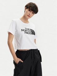 The North Face T-Shirt Easy NF0A87NA Biały Relaxed Fit. Białe t-shirty The North Face, l, bez wzorów, z bawełny, bez kołnierzyka, bez ramiączek. Za 149.99 zł.