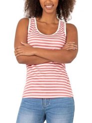 Timezone Top w kolorze jasnoróżowo-białym rozmiar: M. Białe topy sportowe Timezone, m, bez wzorów. Za 48.50 zł.