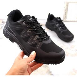Potocki Buty trekkingowe sportowe softshell czarne Vanhorn. Czarne buty trekkingowe z materiału, bez zapięcia. W wyprzedaży za 228.69 zł.