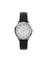 Timex Zegarek Easy Reader Classic TW2W32500 Czarny. Czarne, analogowe zegarki Timex. Za 309.99 zł.