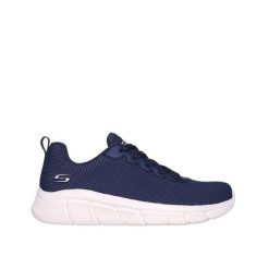 Buty Bobs Sport B Flex - Visionary Essence Rozmiar 36 - 117346-NVY Niebieski. Niebieskie buty treningowe Skechers, bez wzorów, z dzianiny, bez zapięcia. Za 254.15 zł.