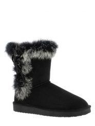 ISLAND BOOT Kozaki zimowe "Christy" w kolorze czarnym rozmiar: 40. Czarne kozaki Island Boot, na zimę, bez wzorów, z materiału, eleganckie, bez obcasa, bez zapięcia. Za 127.65 zł.
