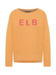 ELBSAND Bluza "Aruna" w kolorze pomarańczowym rozmiar: XS. Pomarańczowe bluzy ELBSAND, xs, bez wzorów, bez kaptura. Za 127.95 zł.