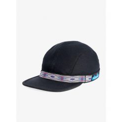 Czapka z daszkiem Kavu Organic Strapcap. Niebieskie czapki z daszkiem KAVU, bez wzorów. Za 203.99 zł.