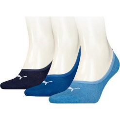 Skarpety sportowe unisex Puma Footie 3P 906930. Niebieskie skarpetki Under Armour, bez wzorów. Za 16.99 zł.